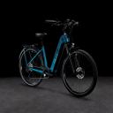 CUBE Kathmandu Hybrid ONE 625 sähköpyörä Easy Entry blue´n´black